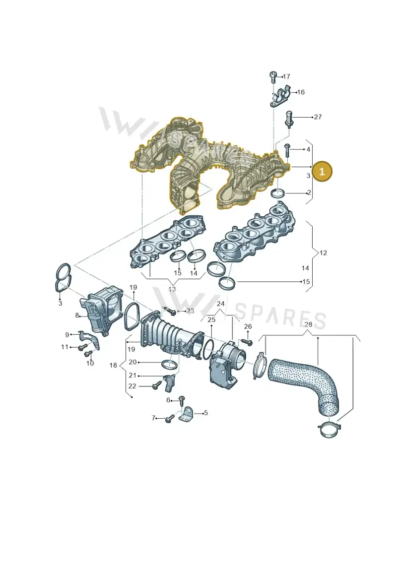 059129711EB — Audi A5 Cabrio 2.0 (2016-2018) diagram 859129600, position 1