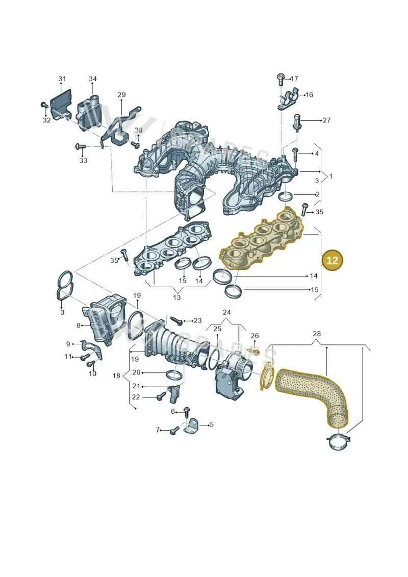 059129765T — Audi Q8 Quattro 3,0 (2018-) diagram 838129650, position 12