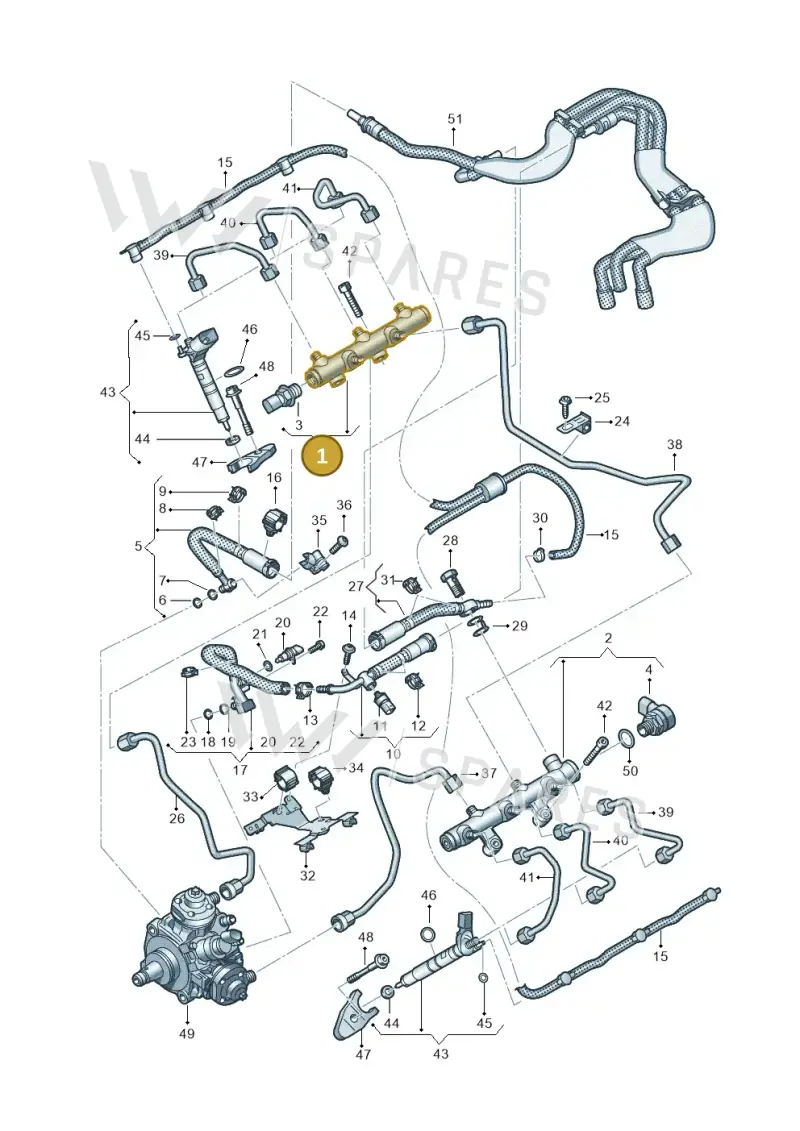 059130089DN — Audi Q5 (2016-2020) diagram 738130900, position 1