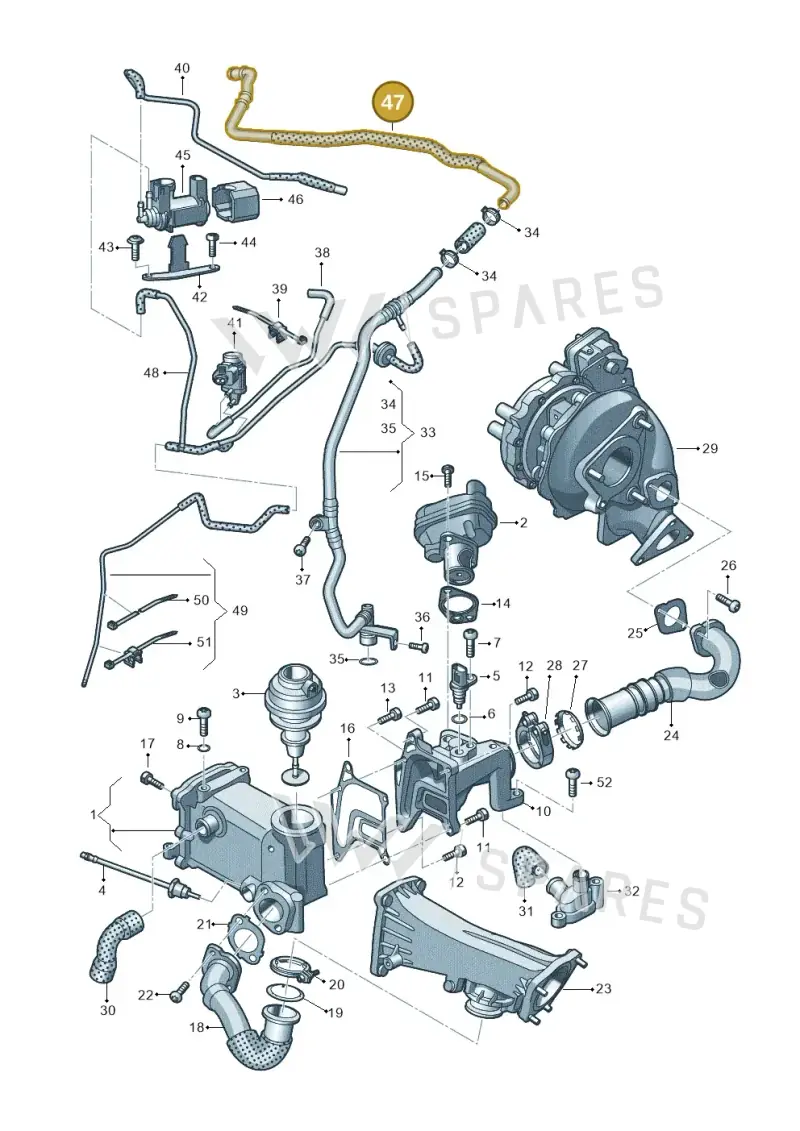 059131055H — Audi A5 Sportback (2011-2017) diagram 675131130, position 47