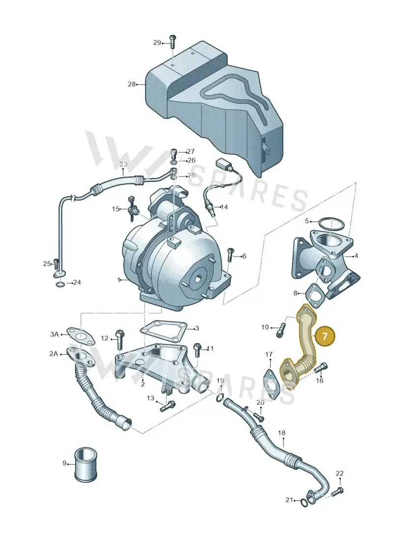 059131525AF — Audi A4/S4 Cabrio./qu. 07> (2006-) diagram 291145200, position 7