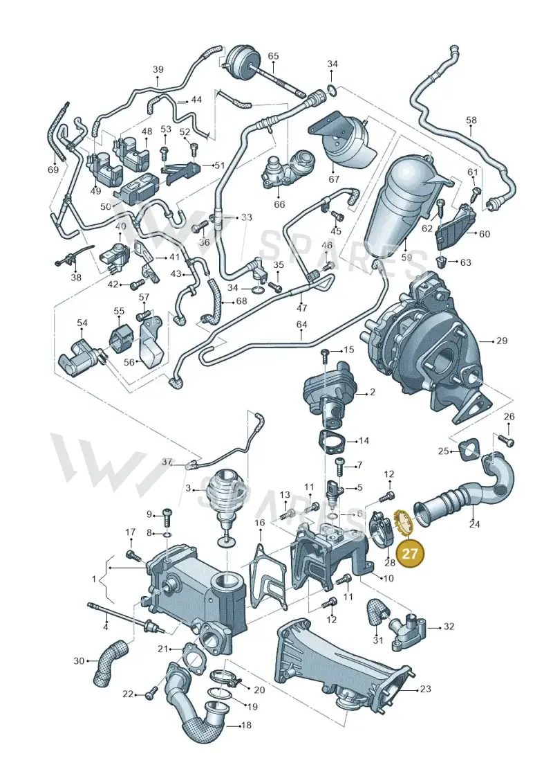 059131547P — Audi A7 Sportback (2014-2018) diagram 717131200, position 27