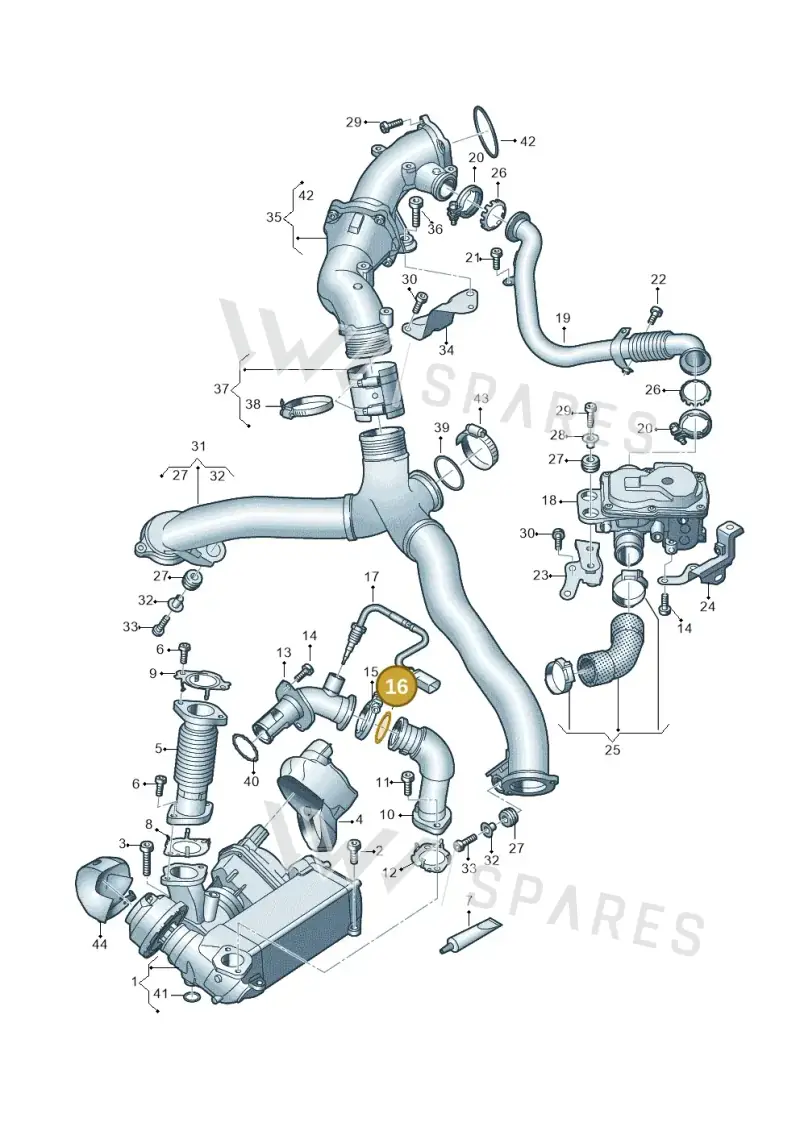 059131547R — Audi Q8 Quattro 3,0 (2018-) diagram 859131350, position 16