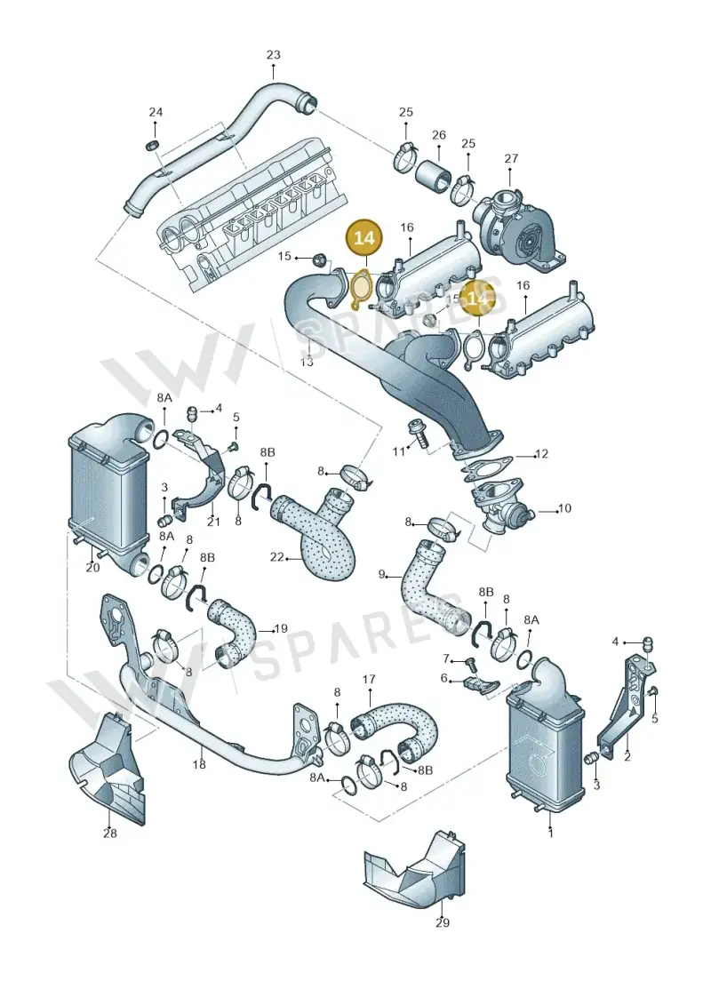 059133073B — Audi A4/Avant (1999-2001) diagram 219145720, position 14