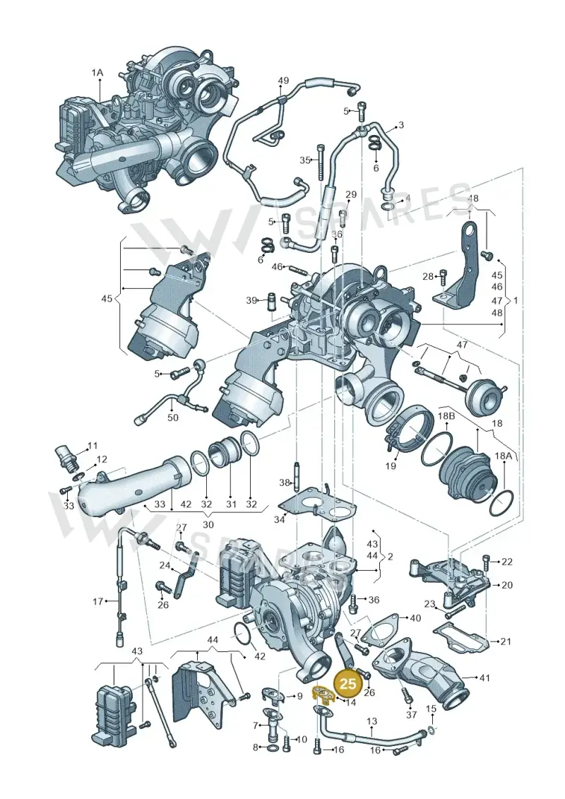 059145516A — Audi A7 Sportback (2014-2018) diagram 717145330, position 25