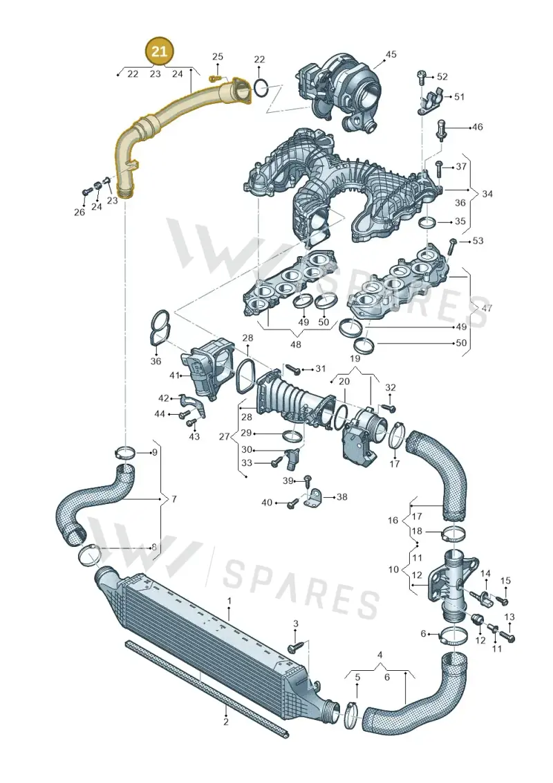 059145673DF — Audi A6 qu. 3.0 tdi (2014-2018) diagram 788145550, position 21