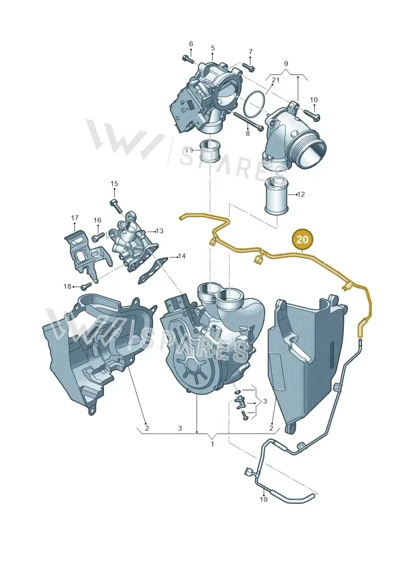 059145677C — Audi A6 2.0 (2018-) diagram 435145700, position 20