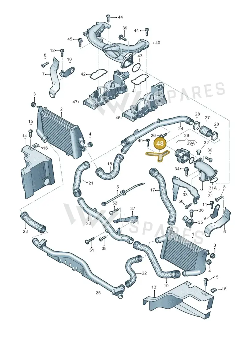 059145764 — Audi A8/S8/qu. lang    08> (2007-) diagram 291145450, position 48