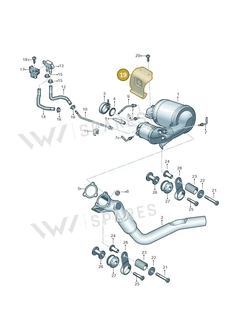 059145809H — Audi Q5 (2016-2020) diagram 896253710, position 19