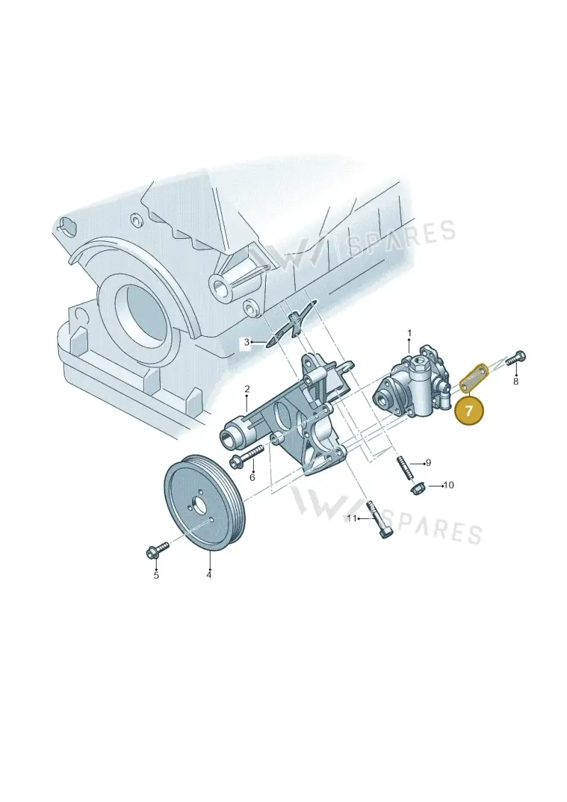 059145839C — Audi A4/S4/Av./qu.     05> (2005-) diagram 260145860, position 7