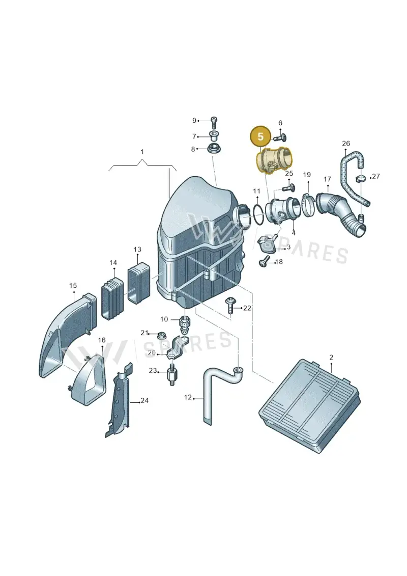 059906461K — Audi A8/S8/qu. lang    08> (2007-) diagram 291129200, position 5