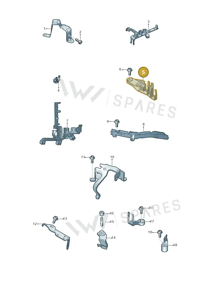 059971845T — Audi Q8 Quattro 3,0 (2018-) diagram 429971020, position 5