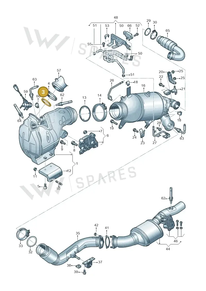 05L253115 — Audi A6 2.0 (2018-) diagram 848253070, position 3