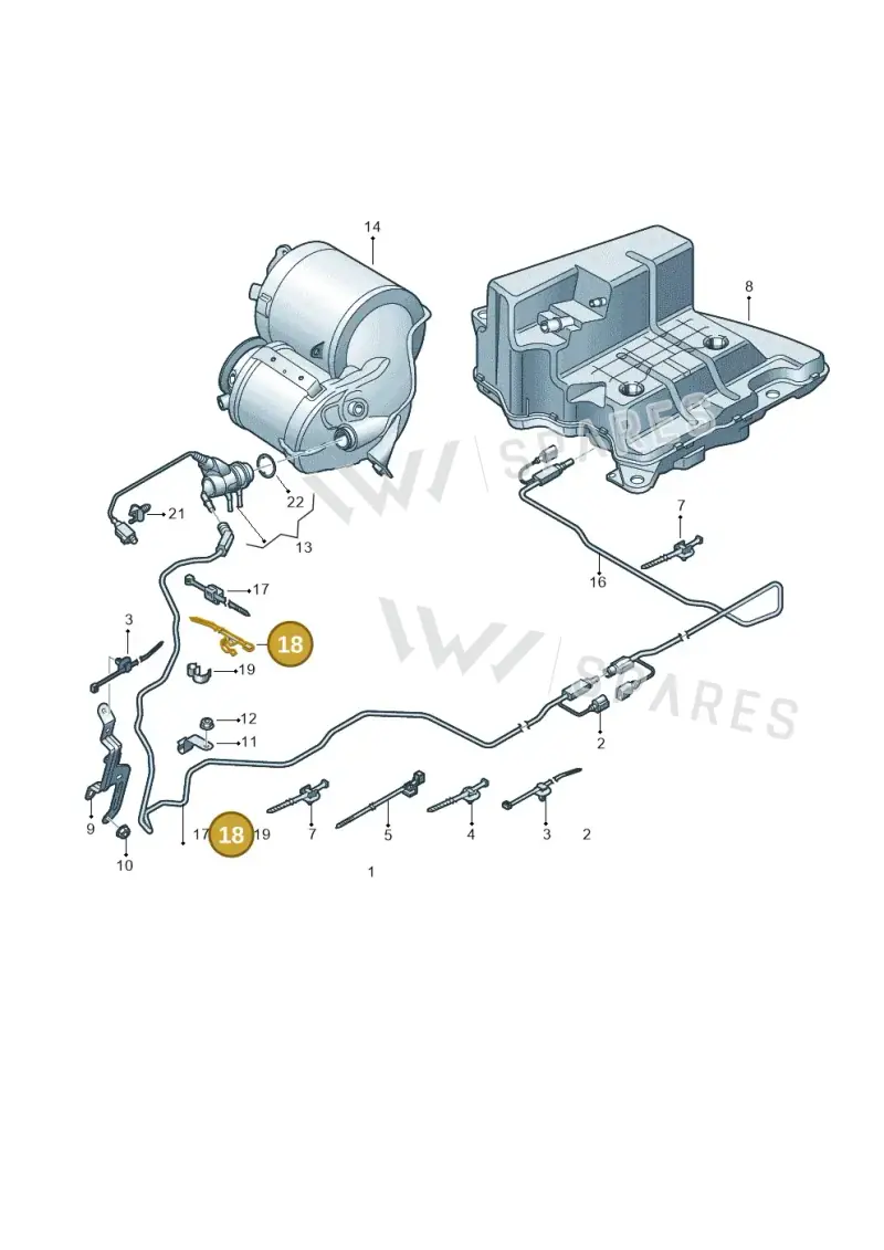 067133687A — Audi Q5 (2016-2020) diagram 848201560, position 18