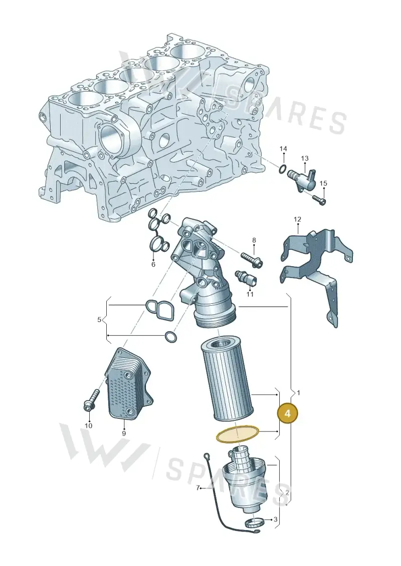 06D115562 — Audi RSQ3 Sportback (2019-2024) diagram 898115200, position 4