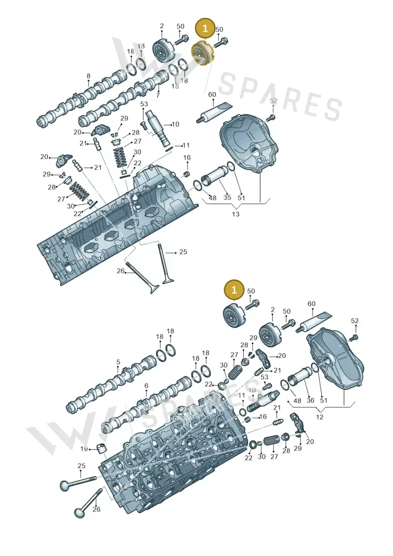 06E109083G — Audi RS4 Cabrio qu.    08> (2007-) diagram 473109100, position 1