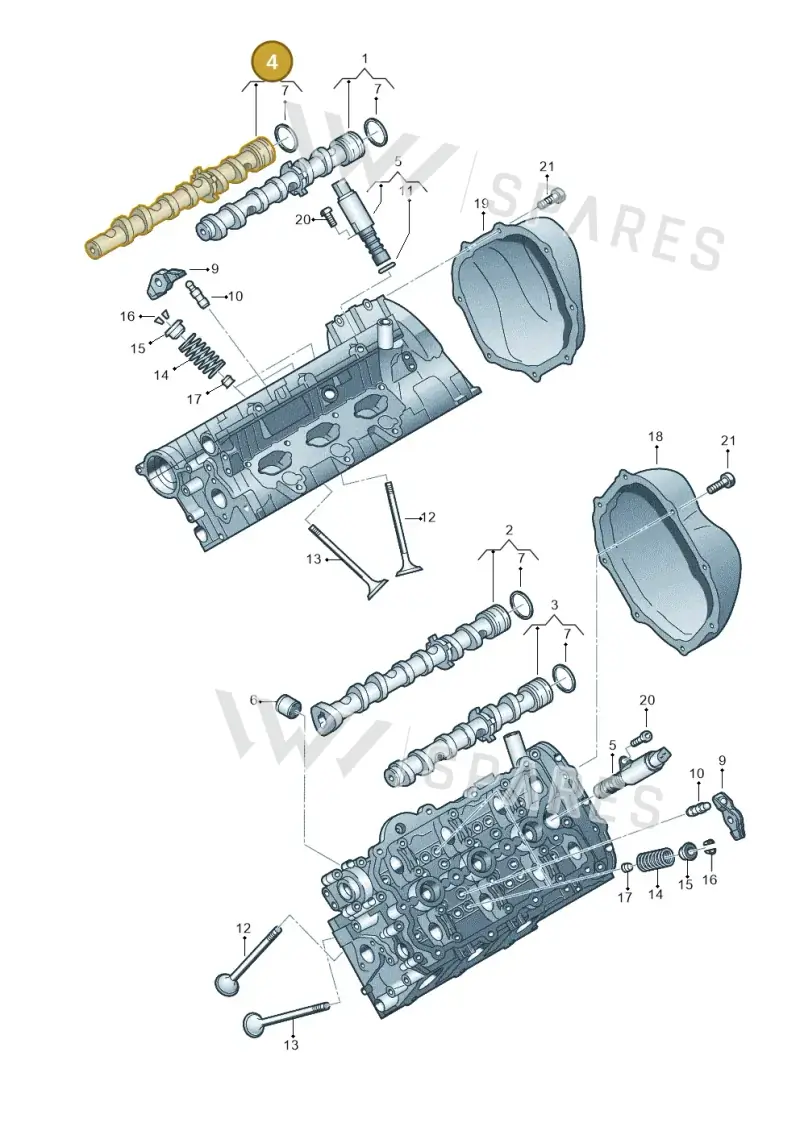 06E109102AP — Audi A6L           "CN"05> (2005-) diagram 448109300, position 4