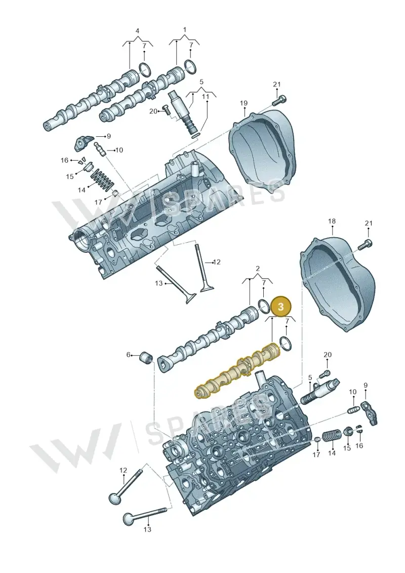 06E109102BE — Audi A6L           "CN"05> (2005-) diagram 448109300, position 3