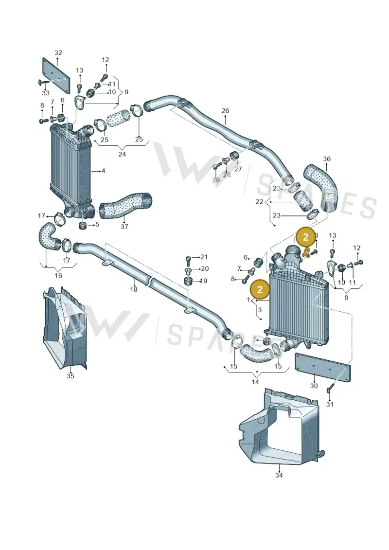 06E906051AG — Audi Q8 Quattro 3,0 (2018-) diagram 439145010, position 2