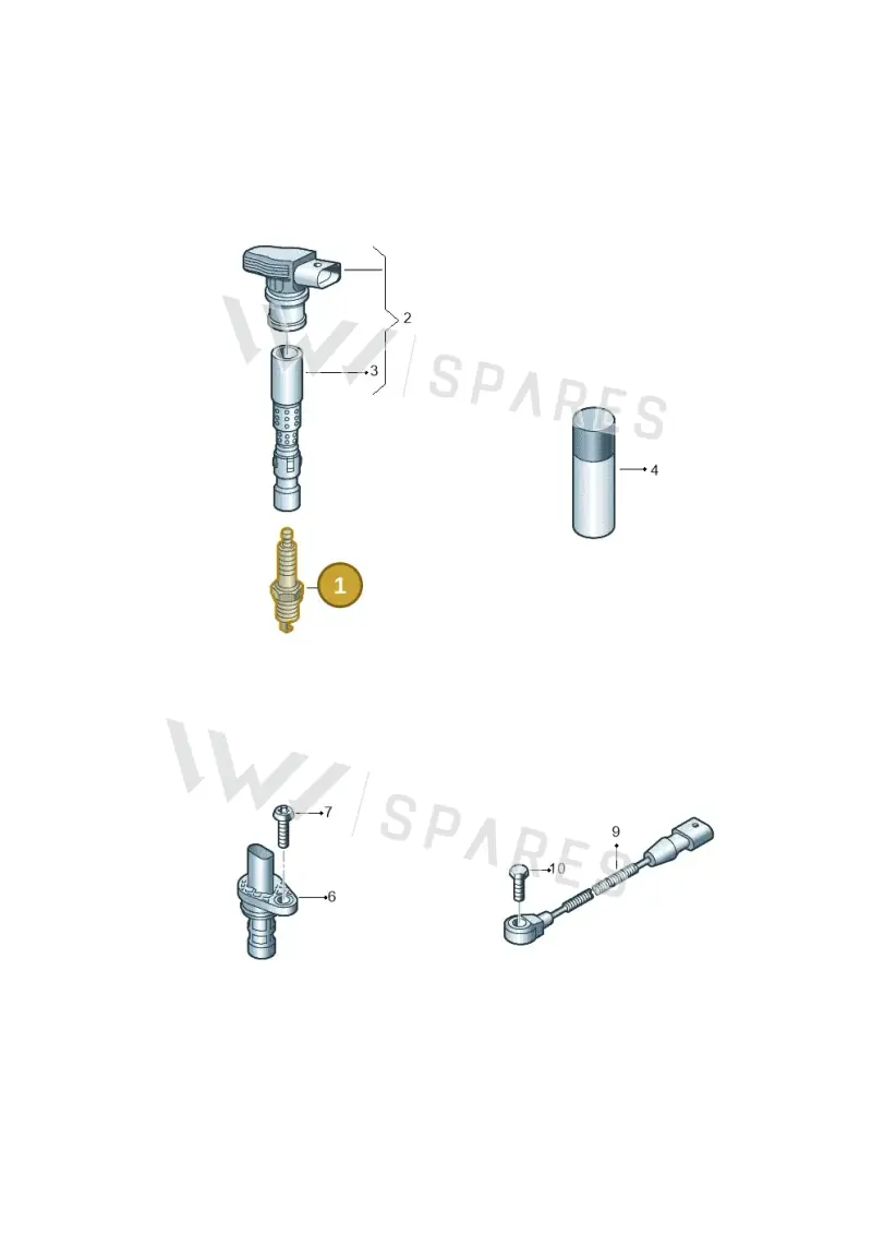 06H905601C — Audi R8 Spyder (2015-2024) diagram 872905000, position 1