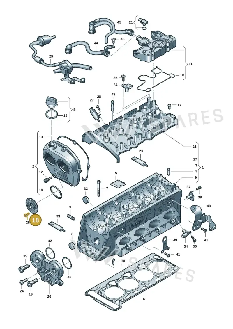 06J109259C — Audi Q3 quattro (2018-2019) diagram 597103031, position 18