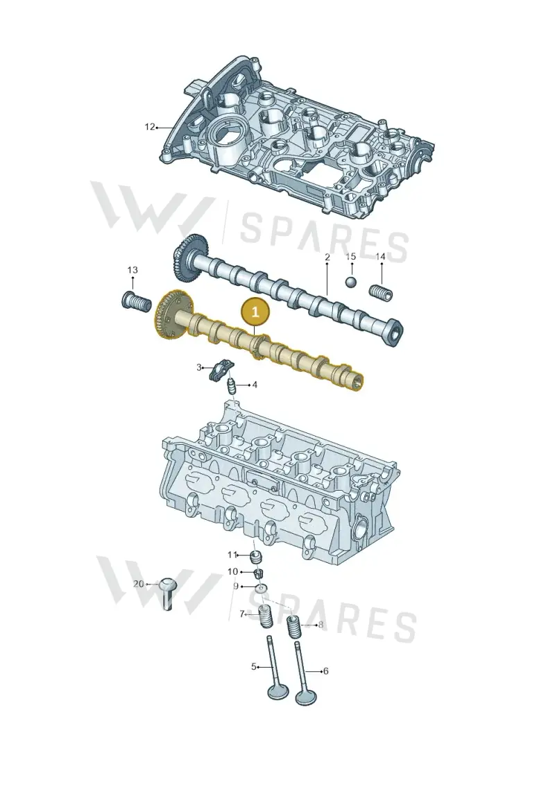 06K109021 — Audi Q5 (2016-2020) diagram 849109090, position 1