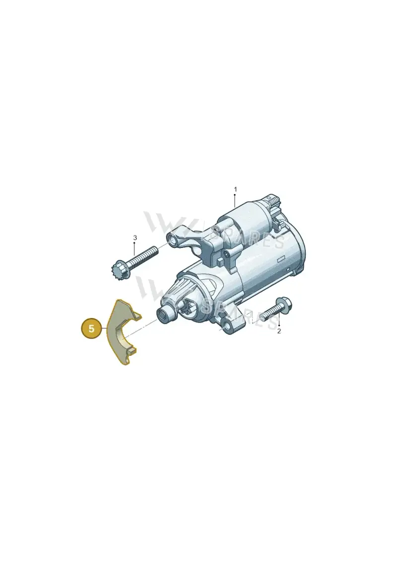 06L103565 — Audi A5 Limo 2.0 (2024-) diagram 8wk911100, position 5
