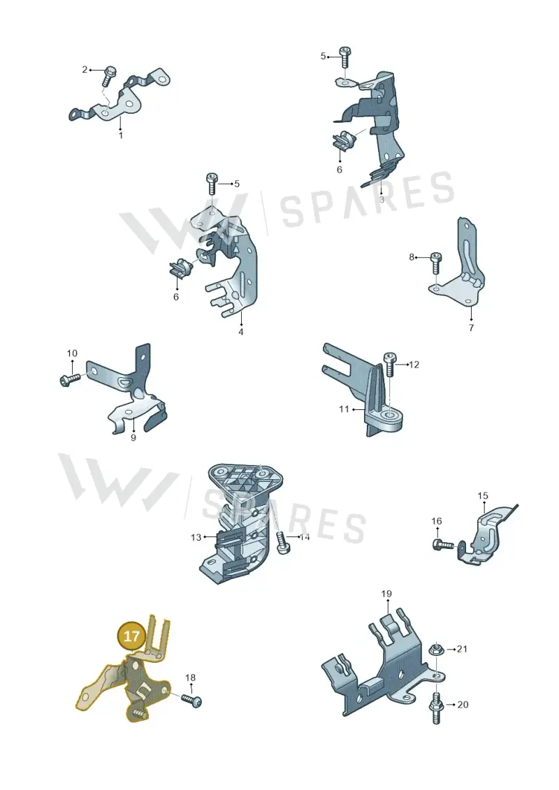 06L971502J — Audi Q7 (2015-2025) diagram 859971010, position 17