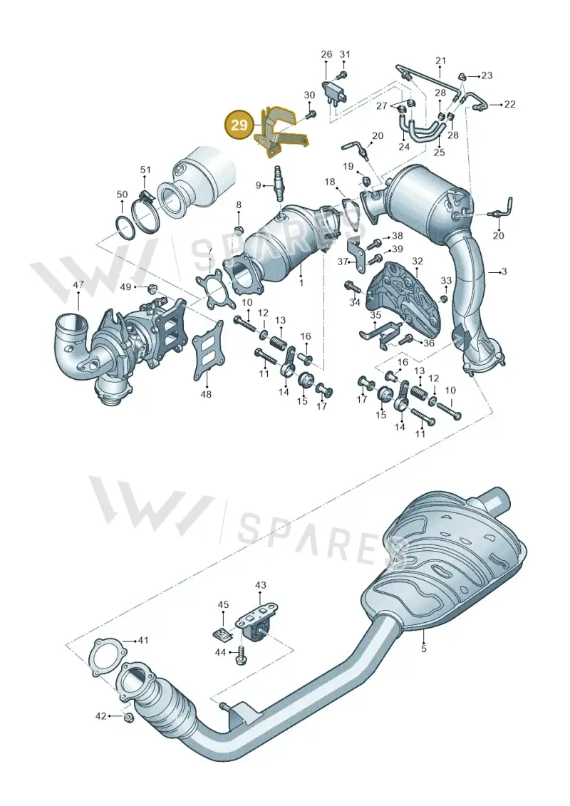 06L971502J — Audi A8 (2017-2025) diagram 896253530, position 29