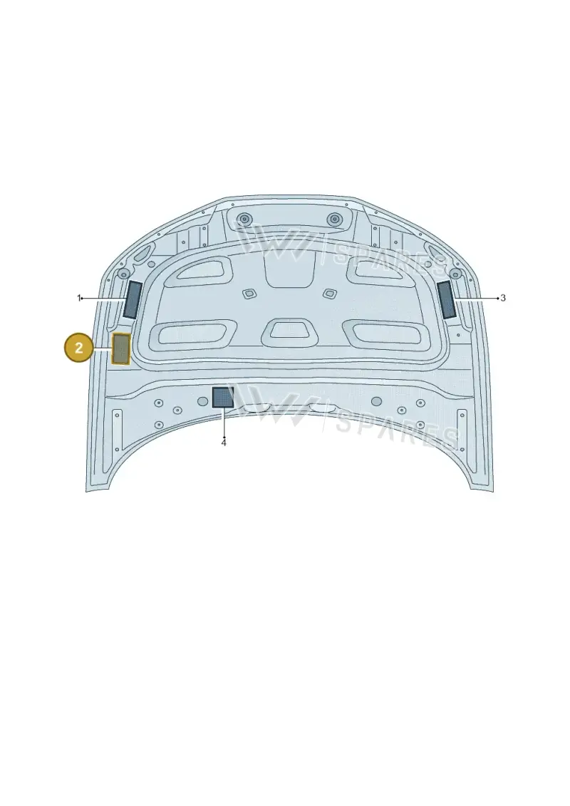 06M010533 — Audi A5 Sportback (2016-2020) diagram 897010100, position 2