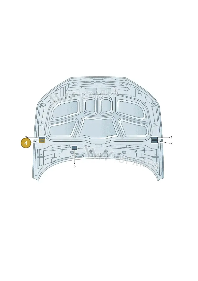 06M010533BE — Audi A4 2.0 (2015-2019) diagram 849010100, position 4