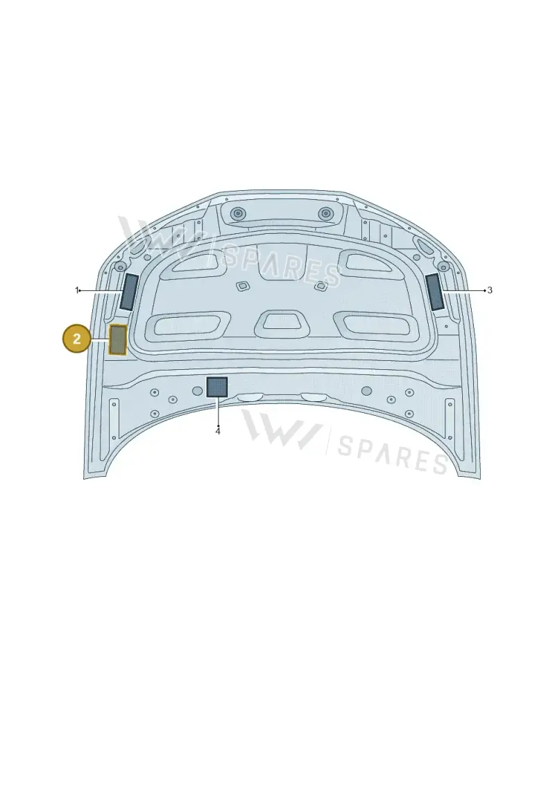 06M010533J — Audi RS5 Sportback (2017-) diagram 897010100, position 2