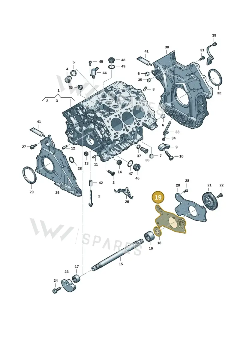 06M103147E — Audi A5 Limo 2.0 (2024-) diagram 849103182, position 19