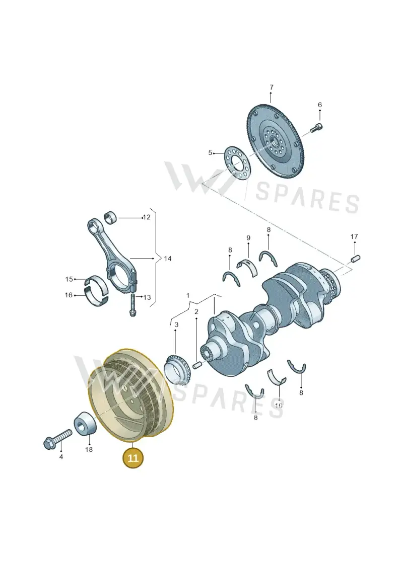 06M105251BK — Audi A5 Limousine (2024-2025) diagram 859105580, position 11