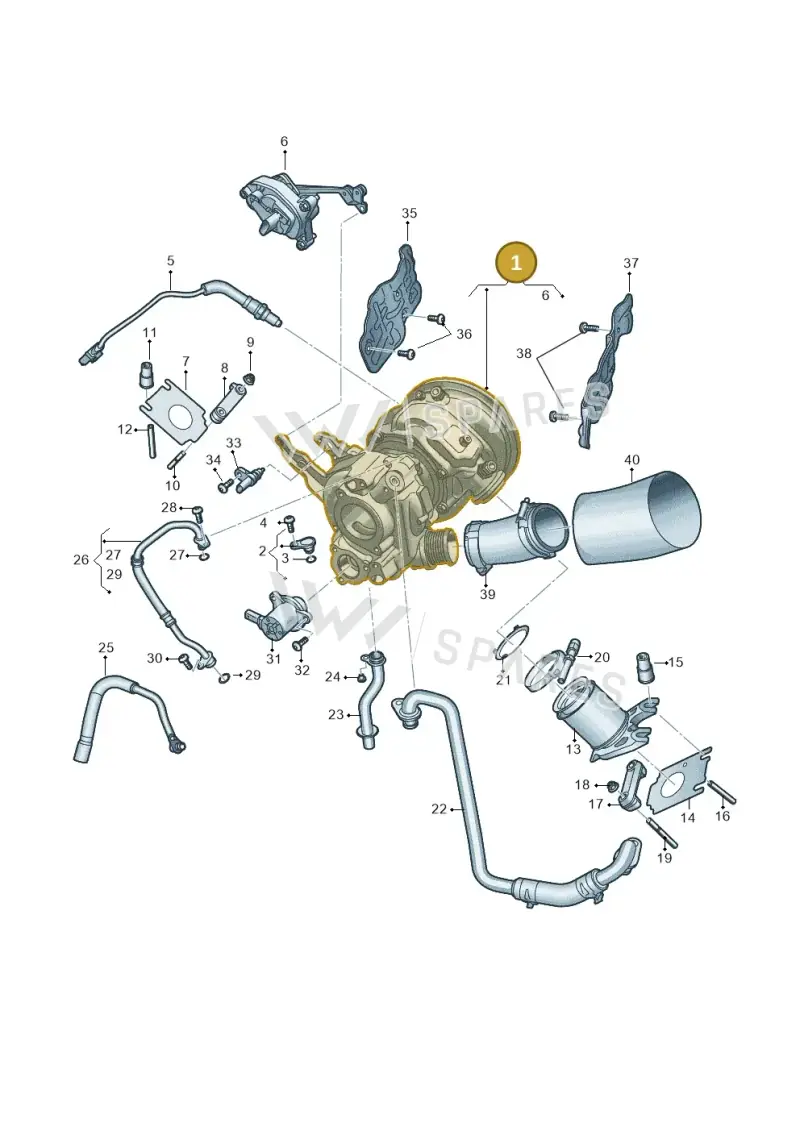 06M145689AM — Audi A5 Limousine (2024-2025) diagram 8wk145225, position 1
