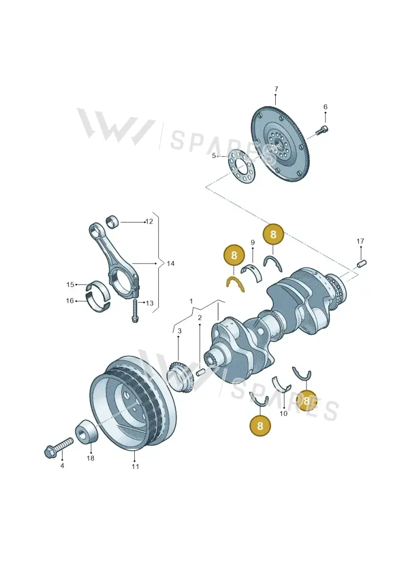 06M198421 — Audi A5 Limo 2.0 (2024-) diagram 859105580, position 8