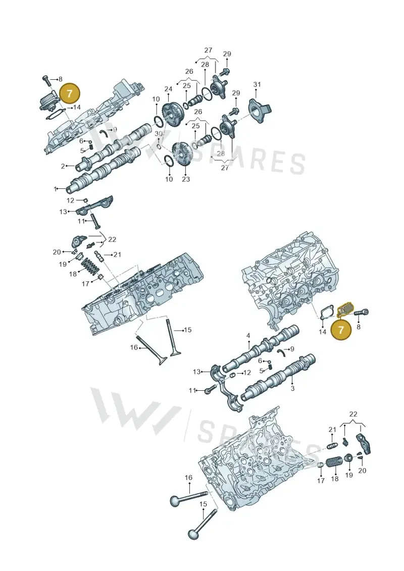 06M906048F — Audi A5 Limo 2.0 (2024-) diagram 849109180, position 7