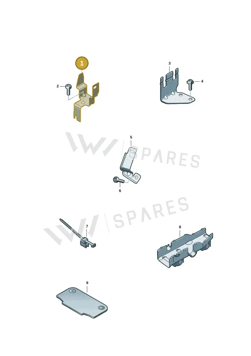 06M971502F — Audi A5 Limousine (2024-2025) diagram 849971000, position 1