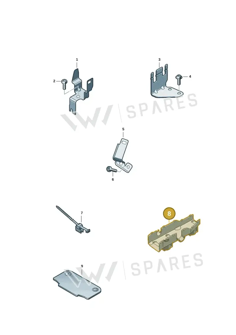 06M971821L — Audi A5 Limousine (2024-2025) diagram 849971000, position 8