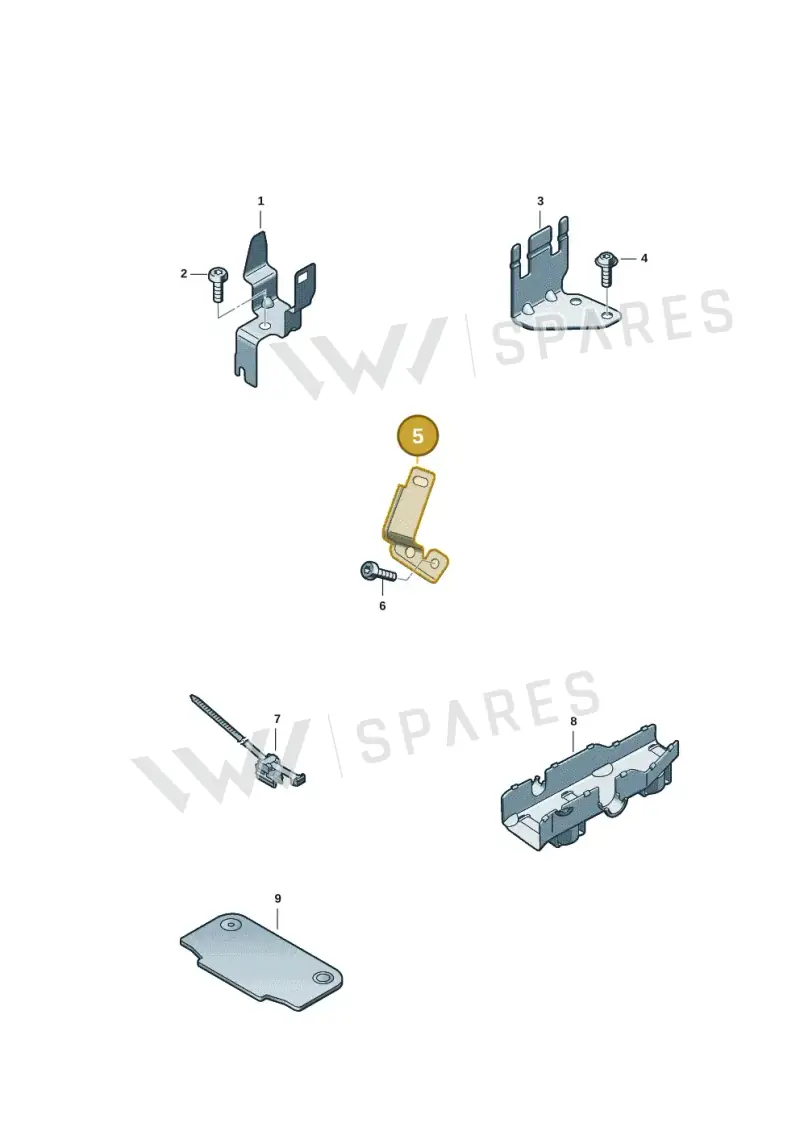 06M971856A — Audi A5 Limousine (2024-2025) diagram 849971000, position 5