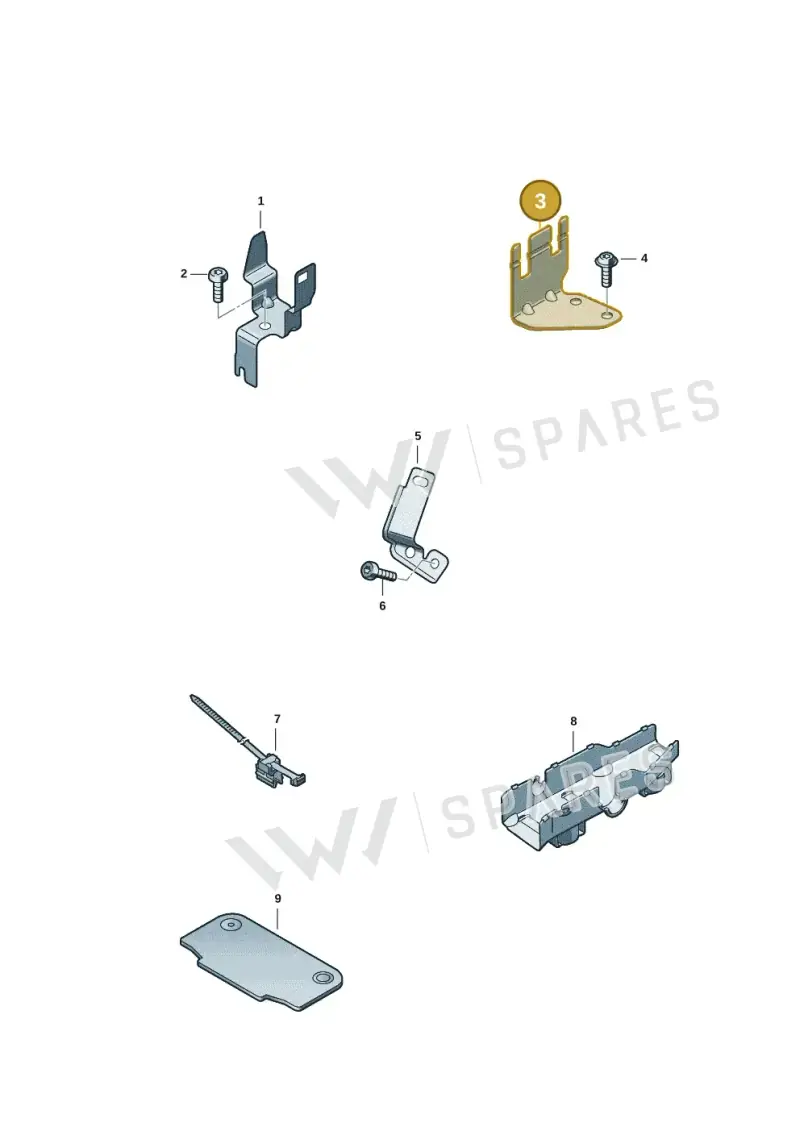 06M971856 — Audi A5 Limousine (2024-2025) diagram 849971000, position 3