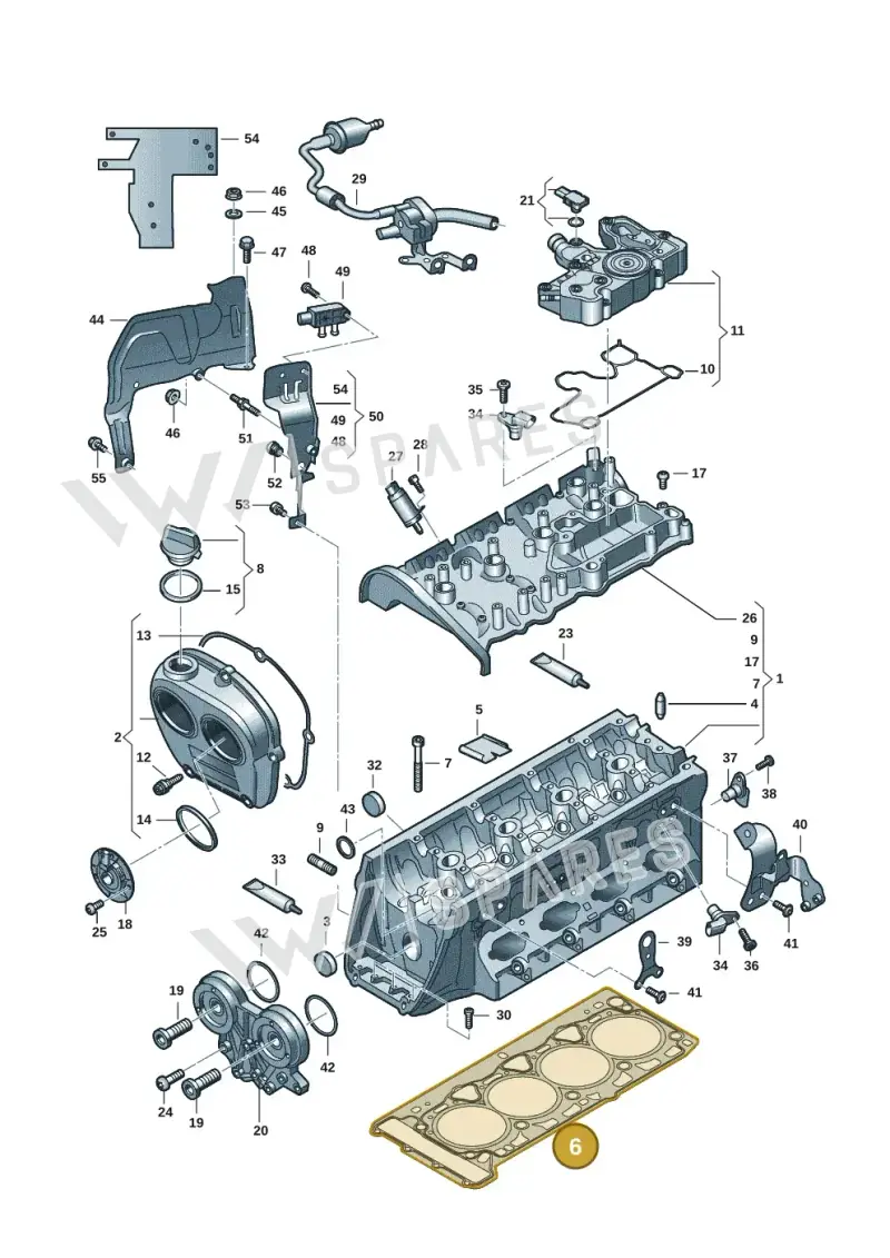 06N103383B — Audi Q3 quattro (2018-2019) diagram 849103036, position 6