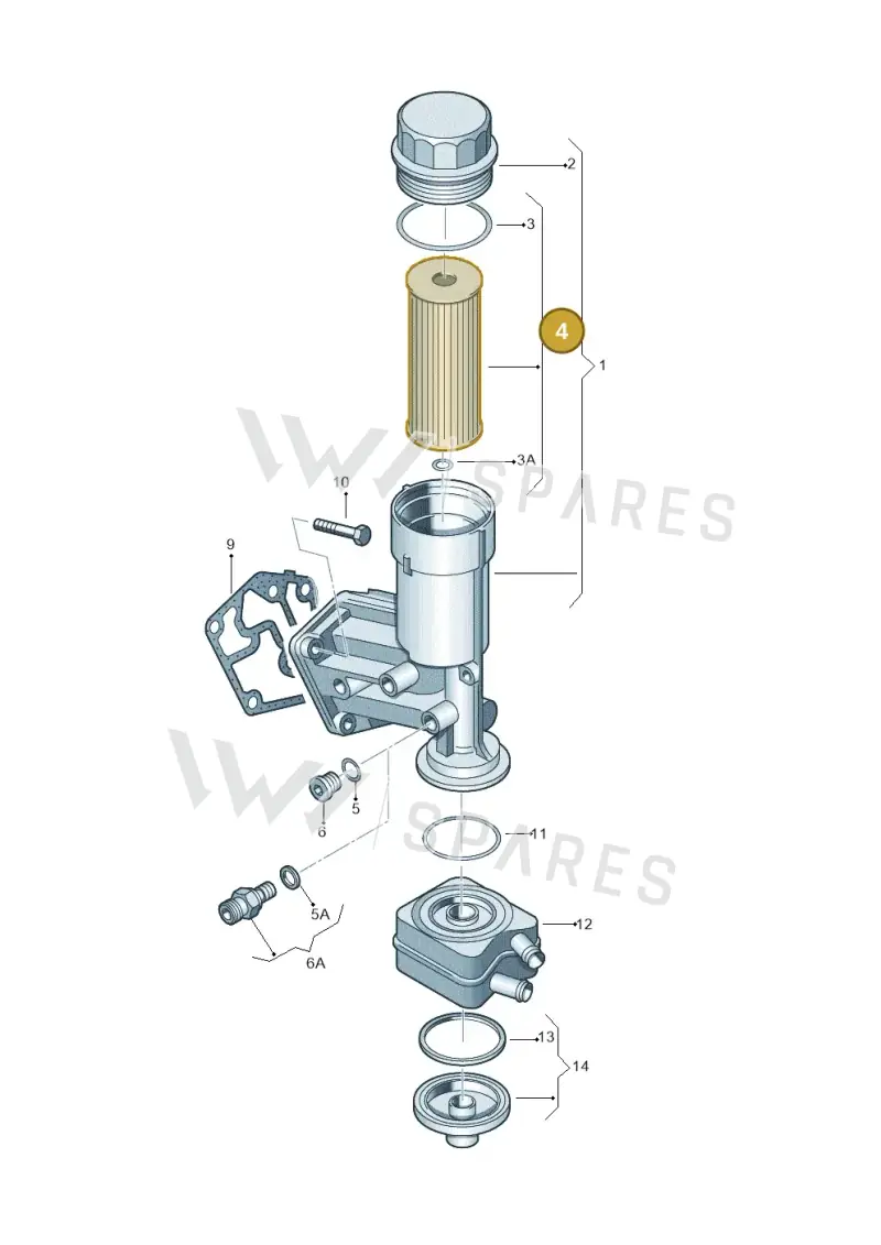 071115562A — Audi A2 (2000-2005) diagram 194115600, position 4