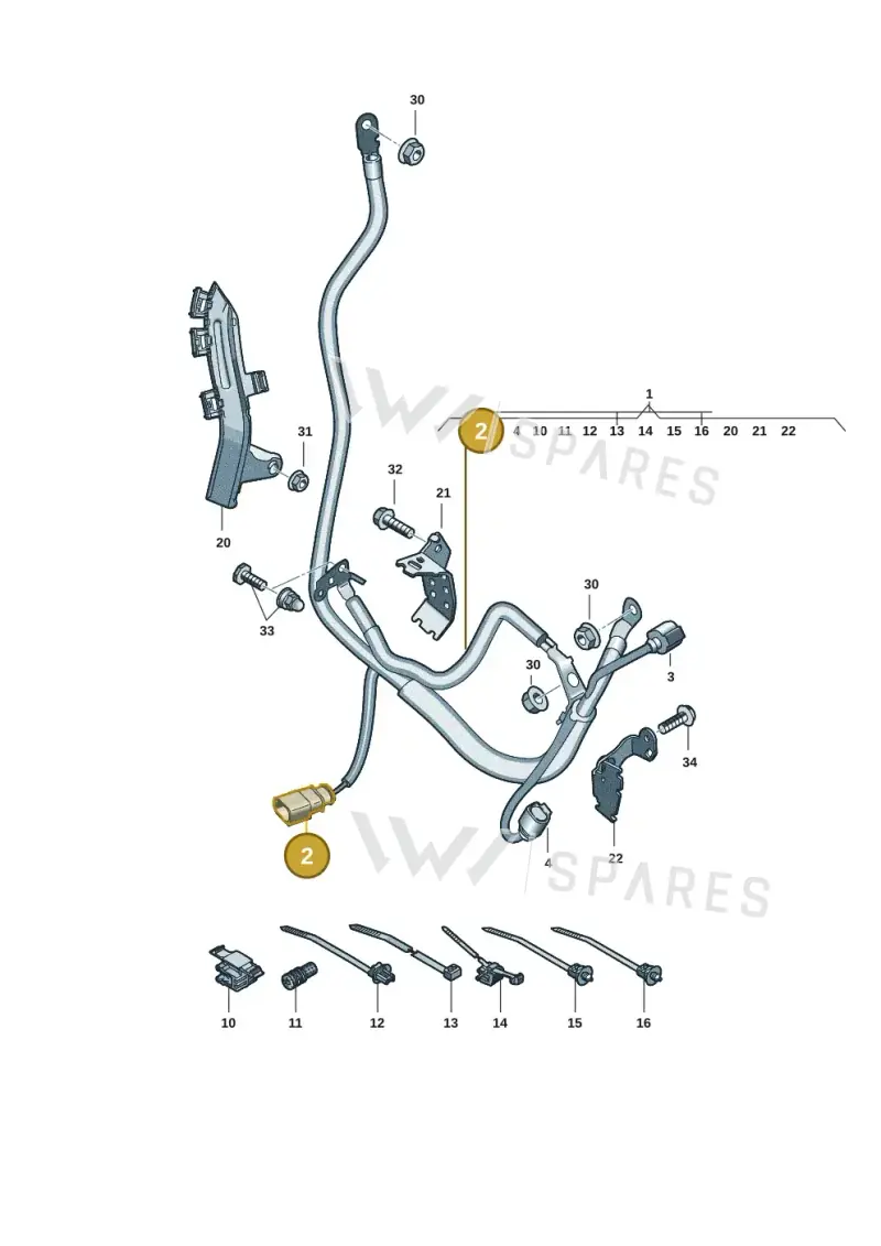071973851 — Audi A5 Limo 2.0 (2024-) diagram 8wk972050, position 2