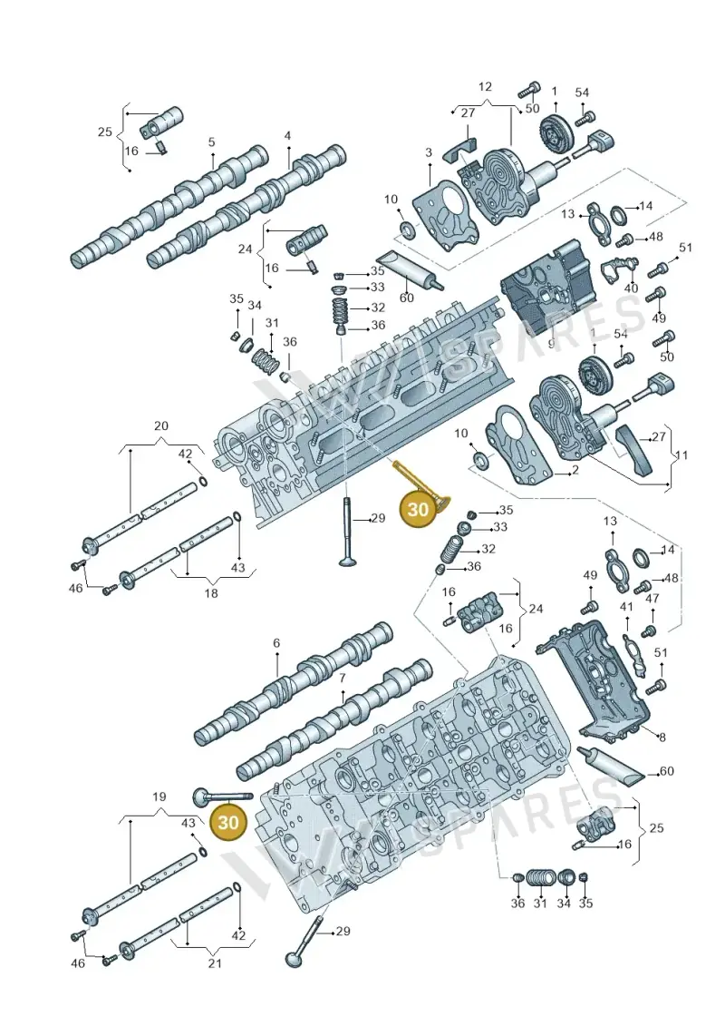 077109611S — Audi A4/S4 Cabrio./qu. 07> (2006-) diagram 247109400, position 30