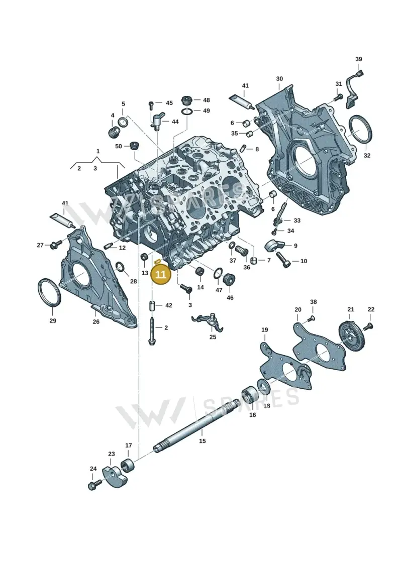 077115143B — Audi A5 Limo 2.0 (2024-) diagram 849103182, position 11