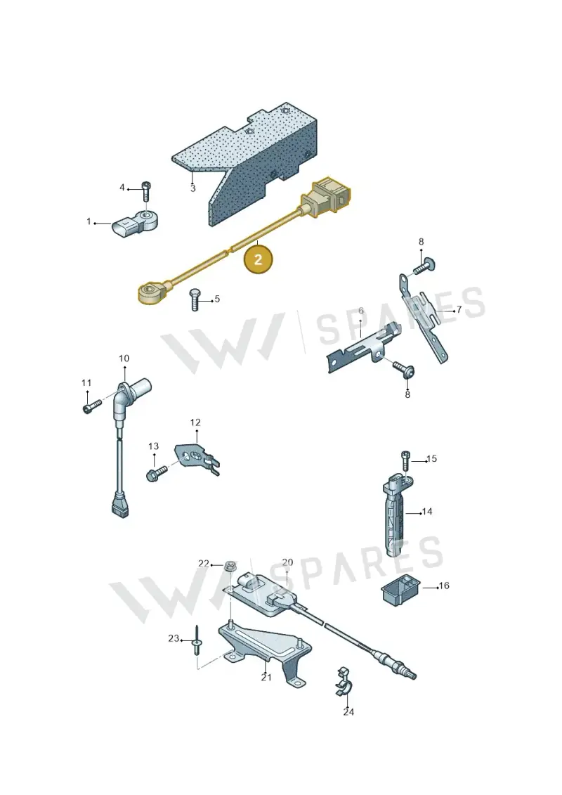 077905377G — Audi Q7 qu. 3.0 TDI (2009-2015) diagram 493906150, position 2
