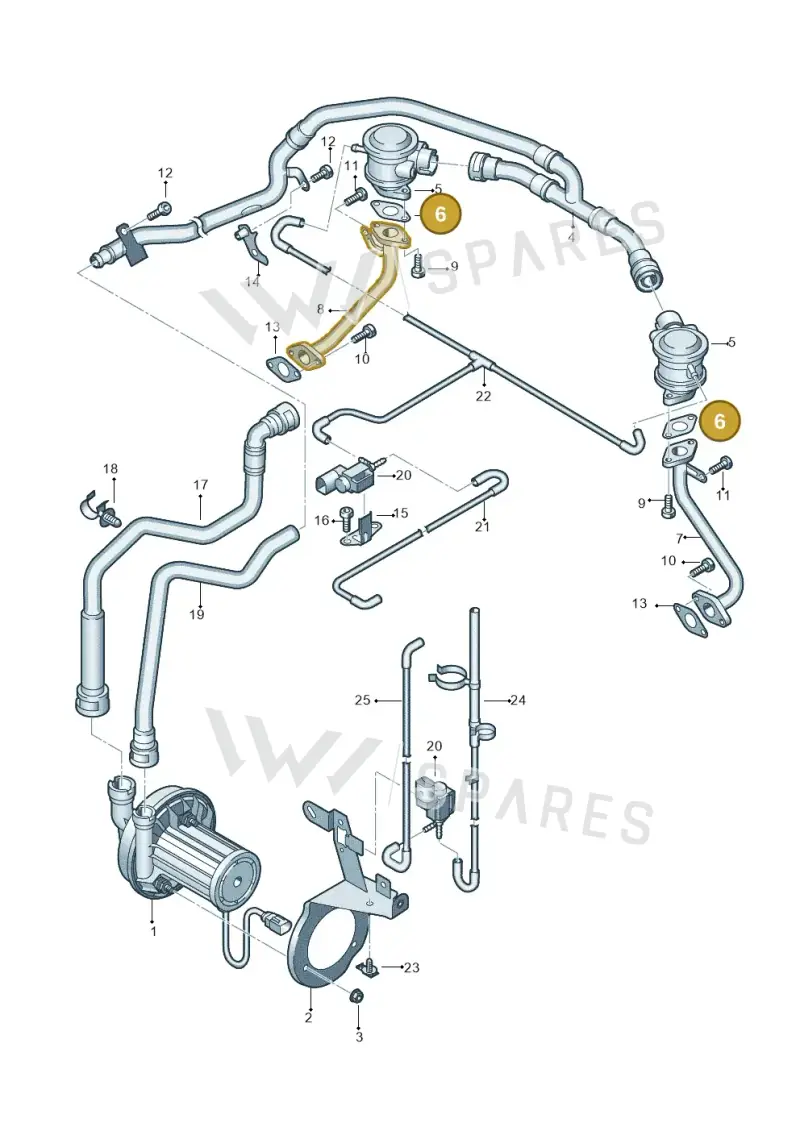 078131120K — Audi RS4 Cabrio qu.    08> (2007-) diagram 473131250, position 6