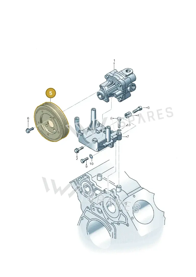 078145255H — Audi A4/S4/Av./qu.     05> (2005-) diagram 118145850, position 5