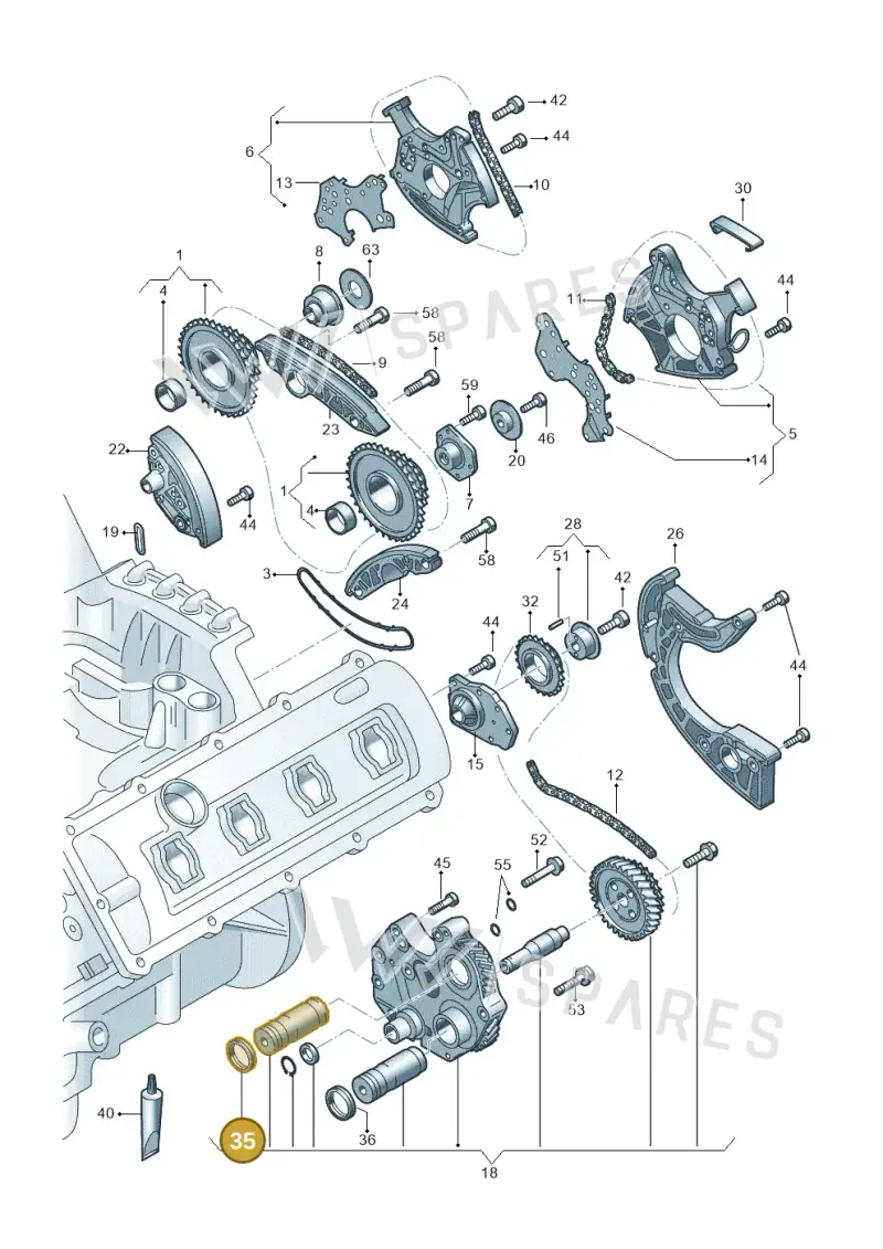 079103051J — Audi RS5 Cabrio (2012-2015) diagram 759109300, position 35